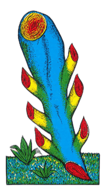 Asso di bastoni - carta romagnola da stampare in PNG